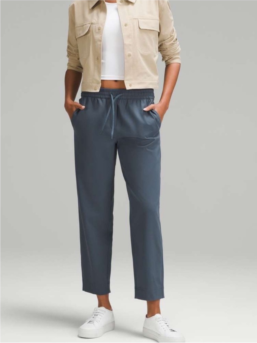Lululemon Tapered-Leg Mid-Rise Pant 7/8 Luxtreme